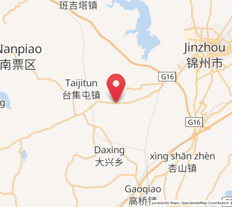 Map of Wanghu, Liaoning