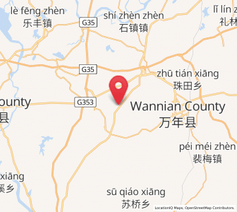 Map of Wangjia, Jiangxi