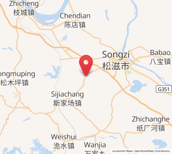 Map of Wangjiaqiao, Hubei