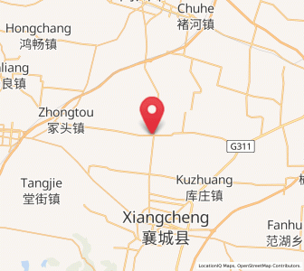 Map of Wangluo, Henan