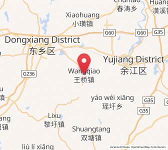 Map of Wangqiao, Jiangxi