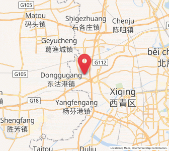 Map of Wangqingtuo, Tianjin