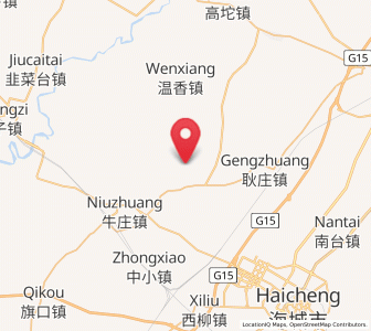 Map of Wangtai, Liaoning