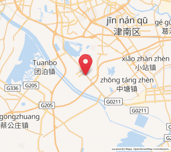 Map of Wangwenzhuang, Tianjin