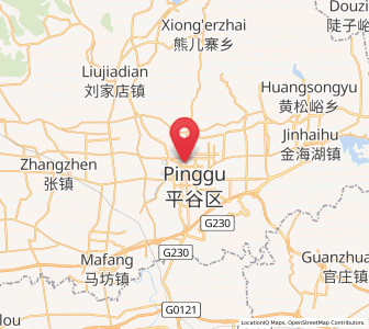 Map of Wangxingzhuang, Beijing