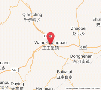 Map of Wangzhuangbu, Shanxi