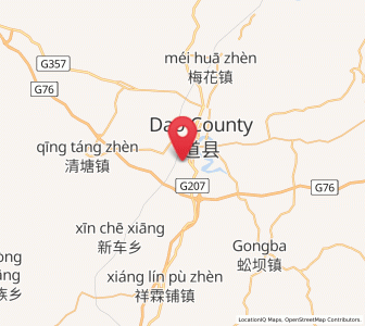 Map of Wanjiazhuang, Hunan