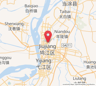 Map of Wanli, Anhui