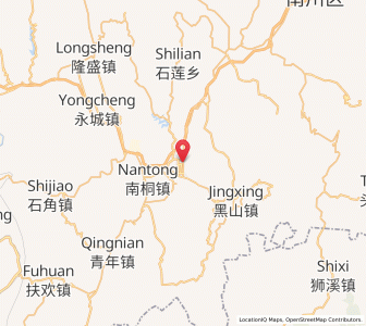 Map of Wansheng, Chongqing