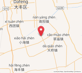 Map of Wanying, Jiangsu