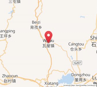 Map of Wawu, Henan