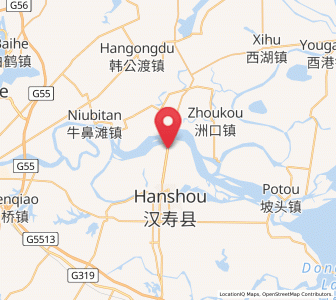 Map of Weidihu, Hunan