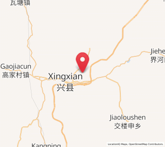 Map of Weifen, Shanxi