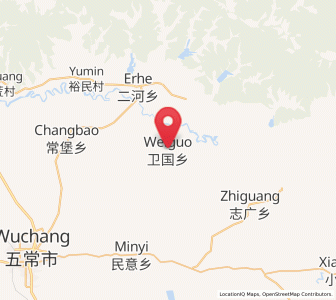 Map of Weiguo, Heilongjiang