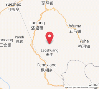 Map of Weihe, Gansu