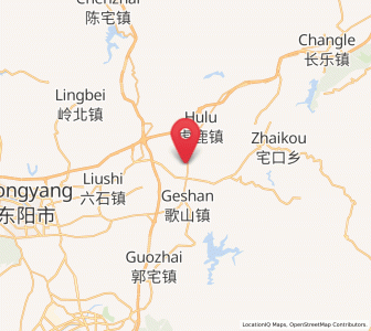 Map of Weishan, Zhejiang