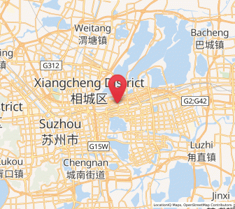 Map of Weiting, Jiangsu