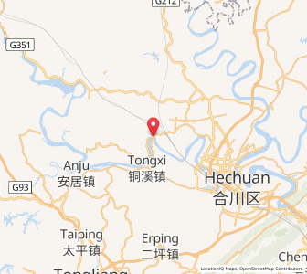 Map of Weituo, Chongqing