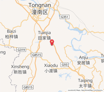 Map of Weixin, Chongqing
