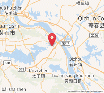 Map of Weiyuankou, Hubei