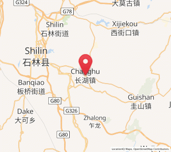 Map of Weize, Yunnan