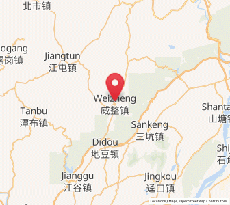 Map of Weizheng, Guangdong