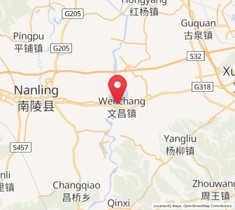 Map of Wenchang, Anhui