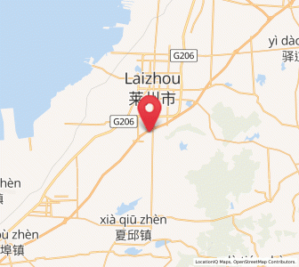 Map of Wenfenglu, Shandong
