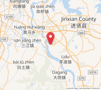 Map of Wengang, Jiangxi