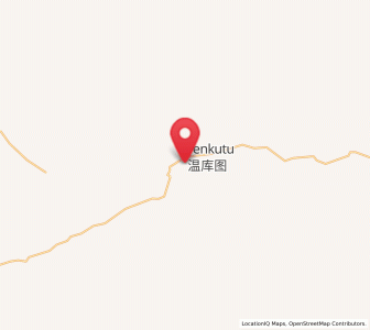 Map of Wenkutu, Inner Mongolia