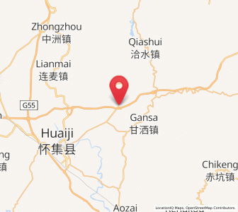 Map of Wenlang, Guangdong