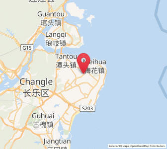 Map of Wenling, Fujian