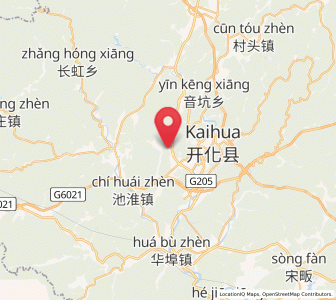 Map of Wenshan, Zhejiang