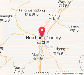 Map of Wenwuba, Jiangxi
