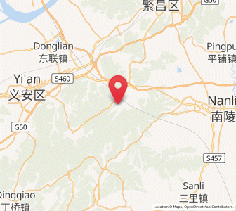 Map of Wenwucao, Anhui