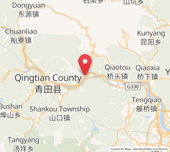 Map of Wenxi, Zhejiang