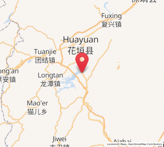 Map of Woshao, Hunan