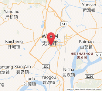Map of Wucheng, Anhui
