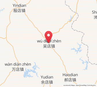 Map of Wudian, Hubei
