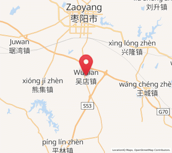 Map of Wudian, Hubei