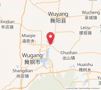 Map of Wugong, Henan