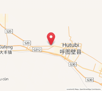Map of Wugongtai, Xinjiang