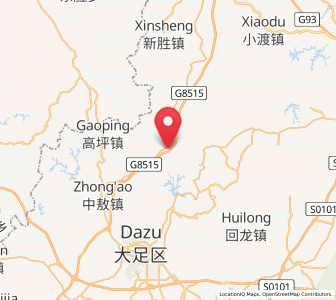 Map of Wugui, Chongqing
