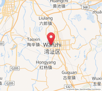 Map of Wuhu, Anhui