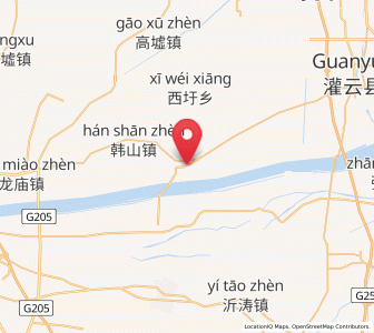 Map of Wuji, Jiangsu