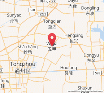 Map of Wujia, Jiangsu