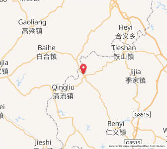 Map of Wujia, Chongqing