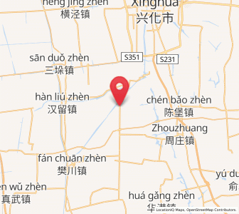 Map of Wujian, Jiangsu