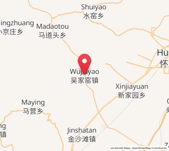 Map of Wujiayao, Shanxi