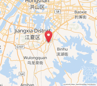 Map of Wulijie, Hubei